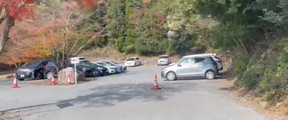 水沢もみじ谷　臨時駐車